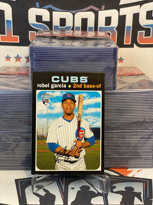 2020 Topps Heritage Robel Garcia Rookie #568