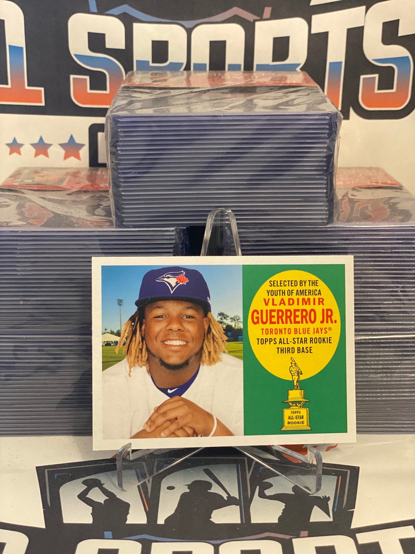 2020 Topps Heritage (Rookie Cup Award) Vladimir Guerrero Jr. #60AR-VGJ