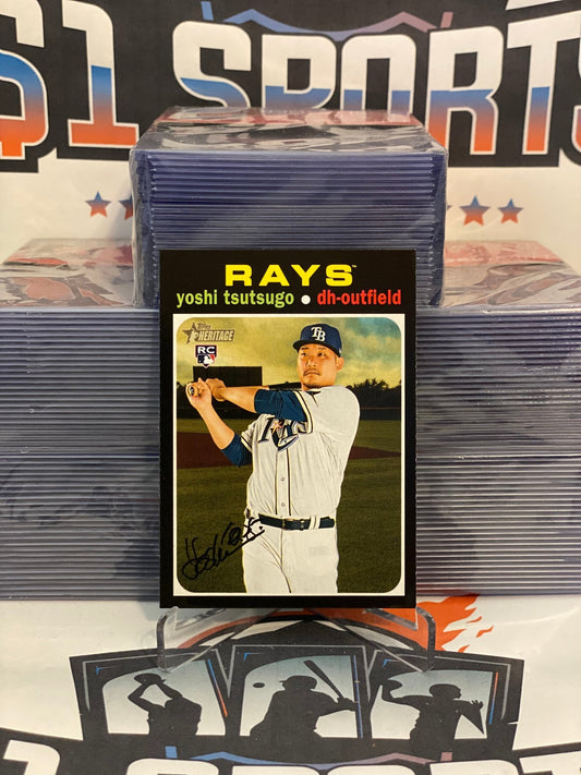 2020 Topps Heritage Yoshi Tsutsguo Rookie #548