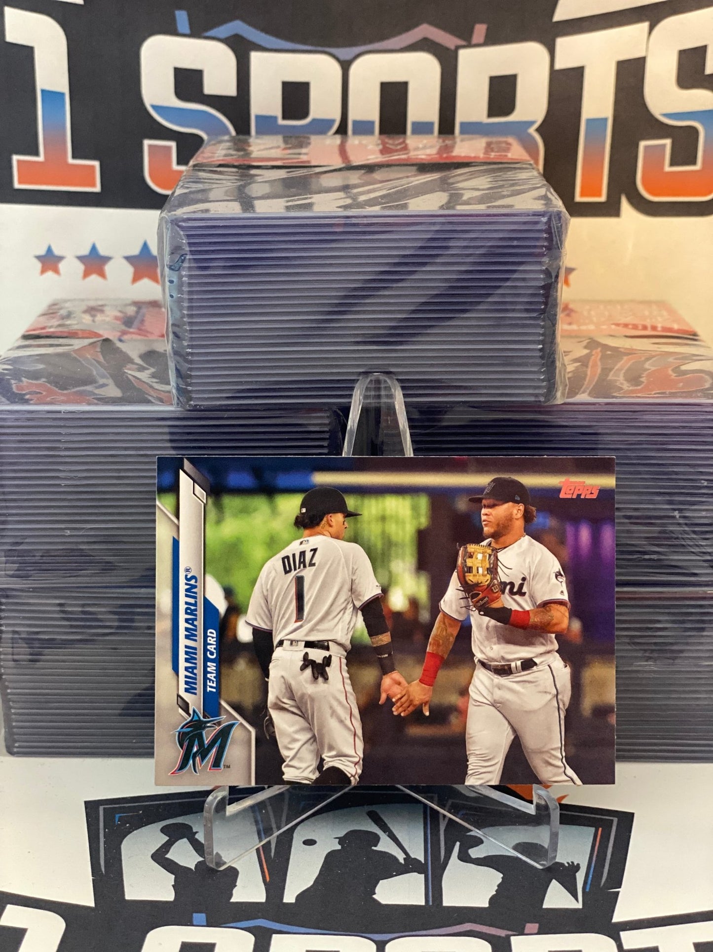 2020 Topps Miami Marlins Team Card #396