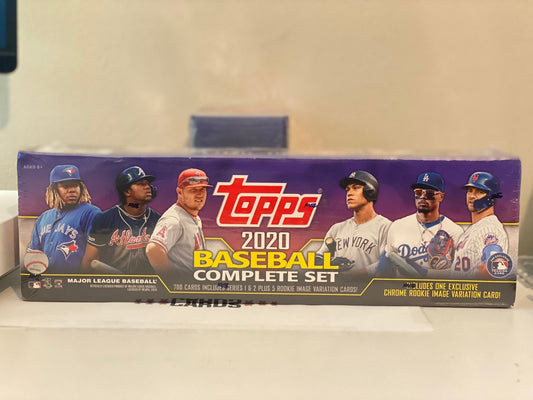 2020 Topps MLB Baseball (Purple) Complete Set