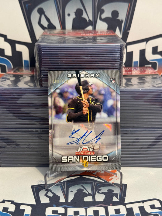 2020 Topps (National Baseball Card Day Auto 258/750) Trent Grisham Rookie #AU-TG