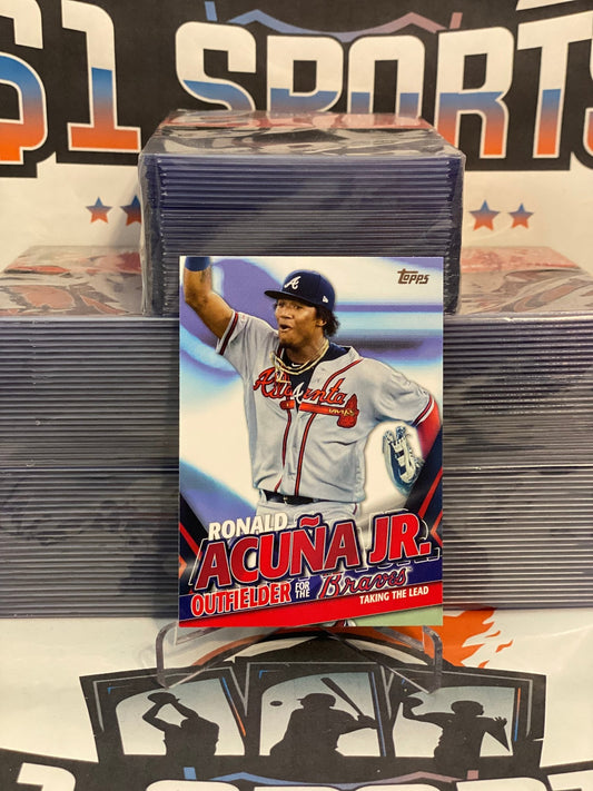 2020 Topps (Ronald Acuna Collection) Ronald Acuna Jr. #TRA-12