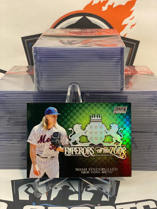 2020 Topps Stadium Club Chrome (Emperors of the Zone) Noah Syndergaard #EOZ-20