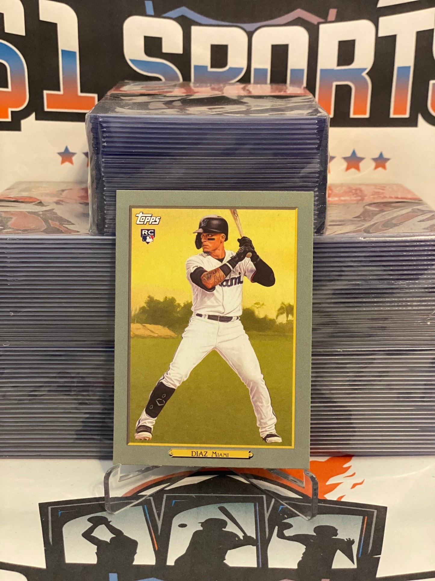 2020 Topps (Turkey Red) Isan Diaz #TR-48