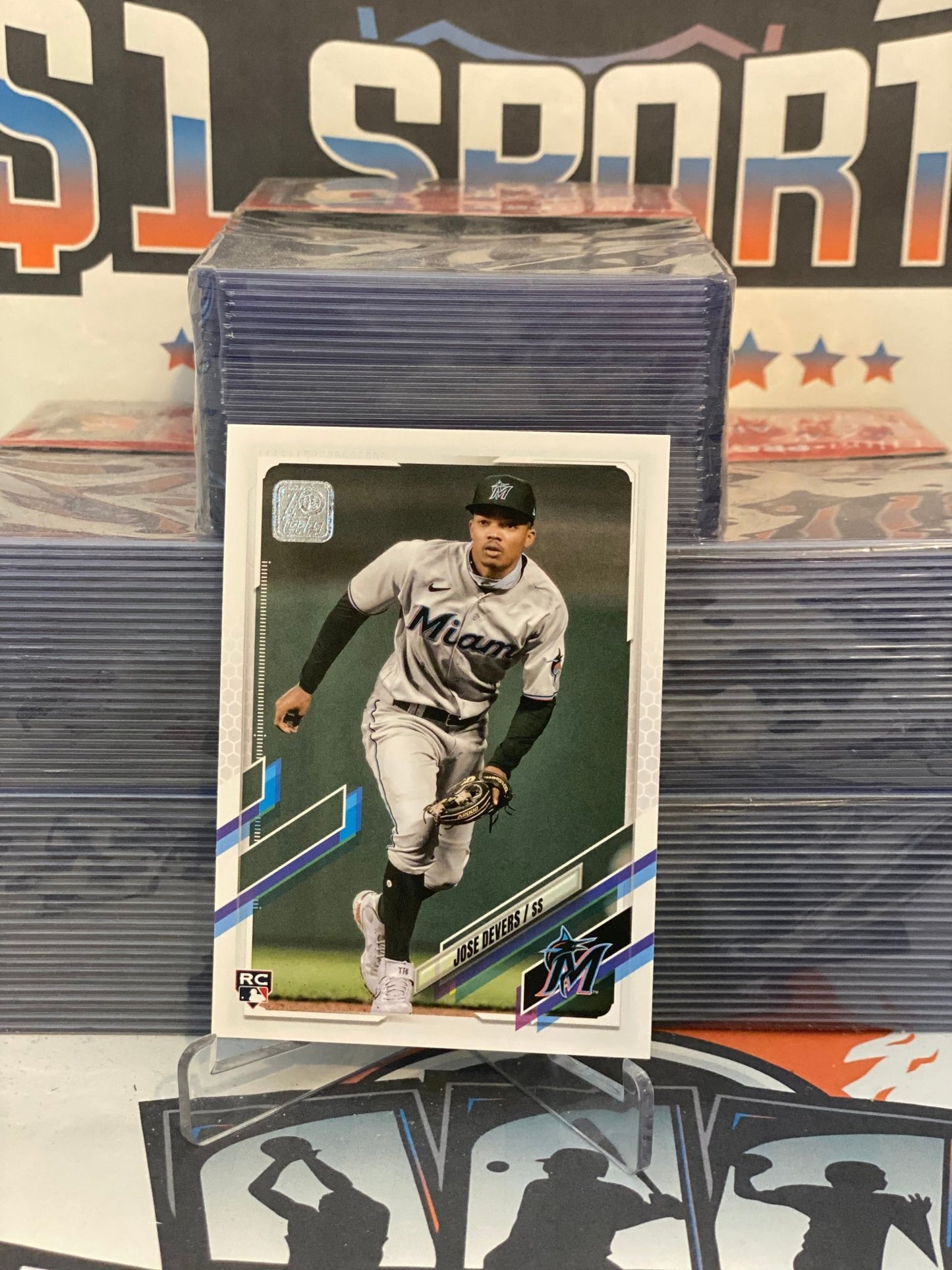 2020 Topps Update Jose Devers Rookie #US94