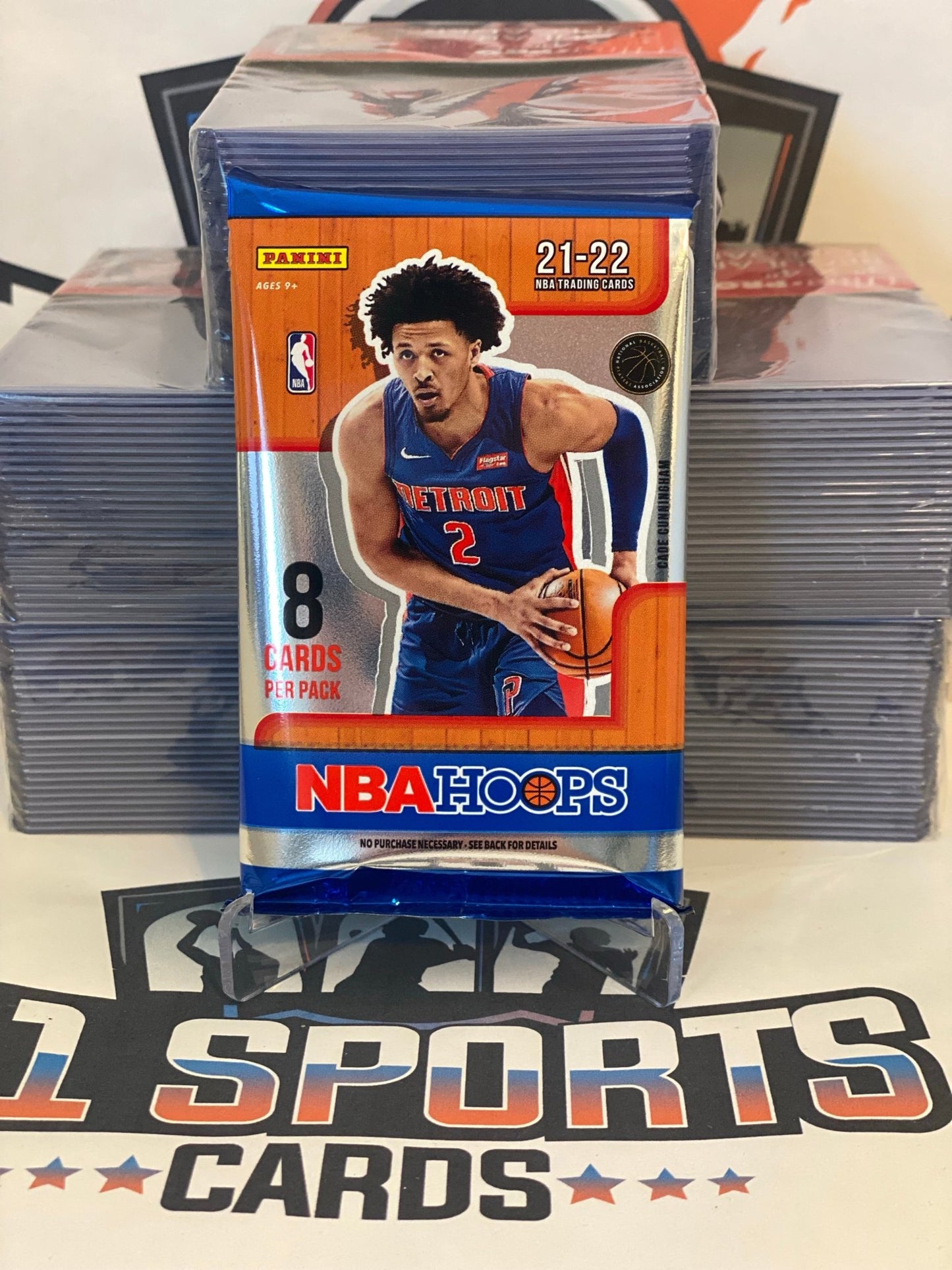 2021-22 NBA Hoops Basketball Retail Pack