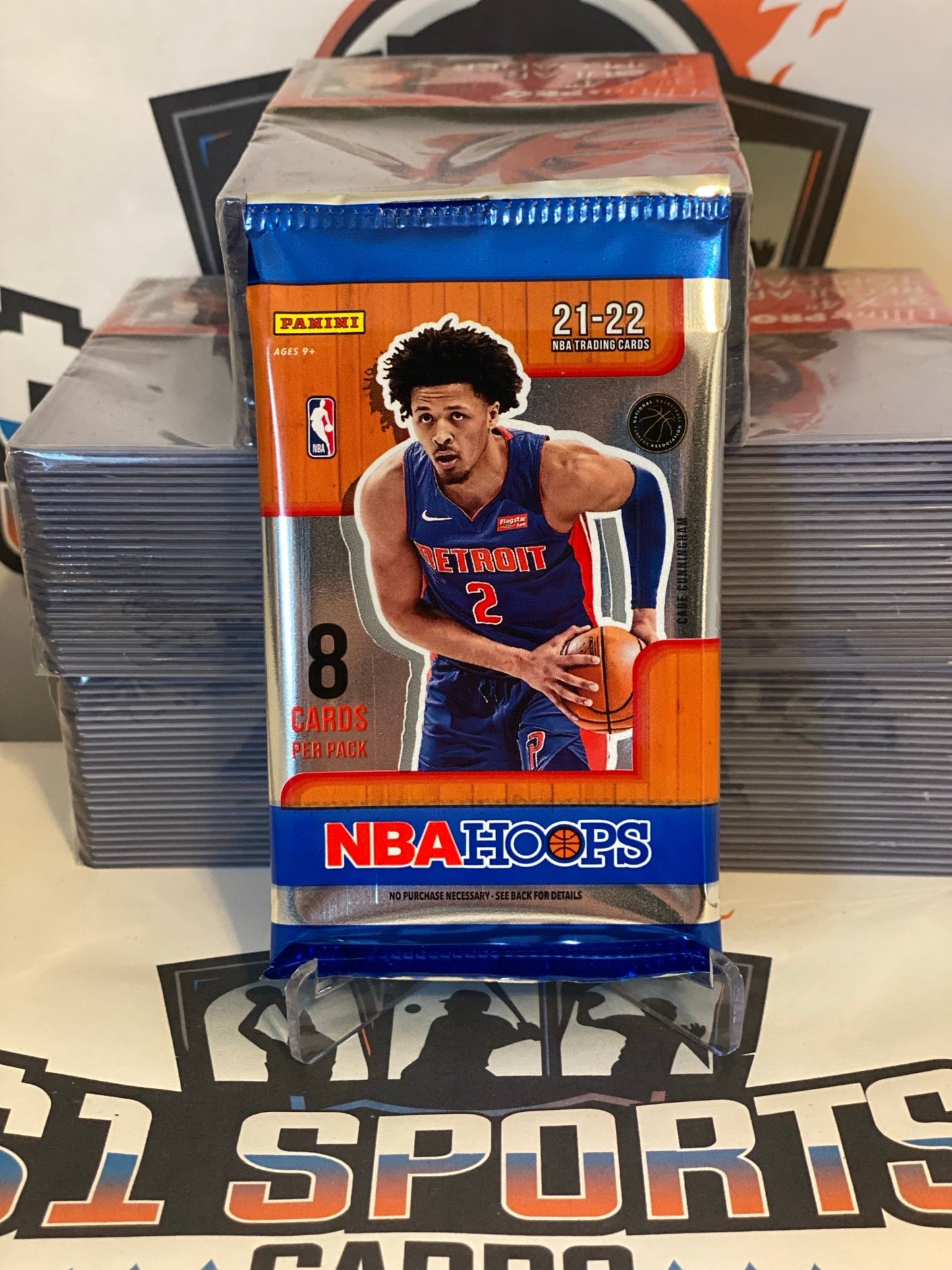 2021-22 NBA Hoops Basketball (Winter Holiday) Retail Pack
