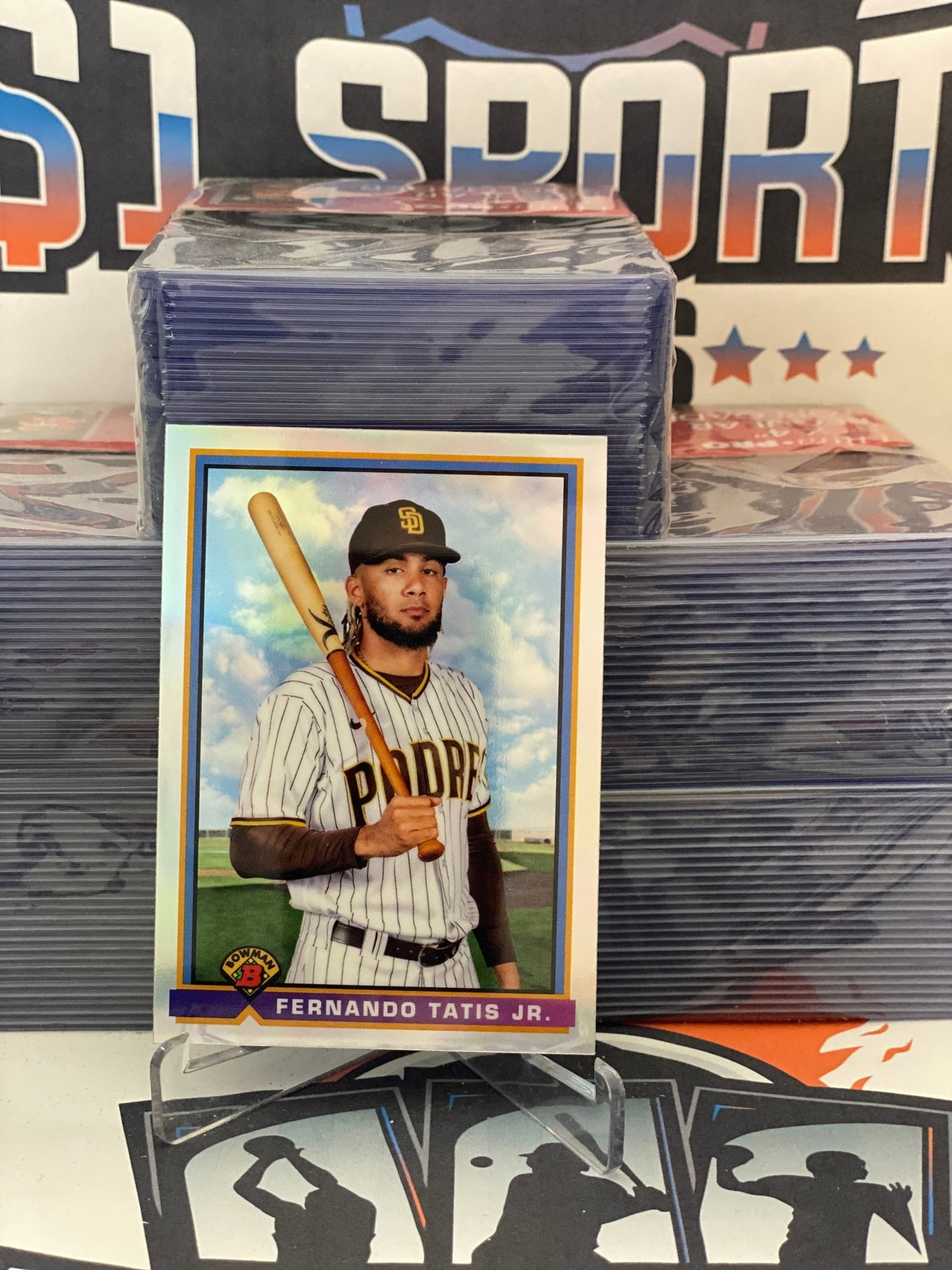 2021 Bowman Chrome (1991 Redux) Fernando Tatis Jr. #91B-FT