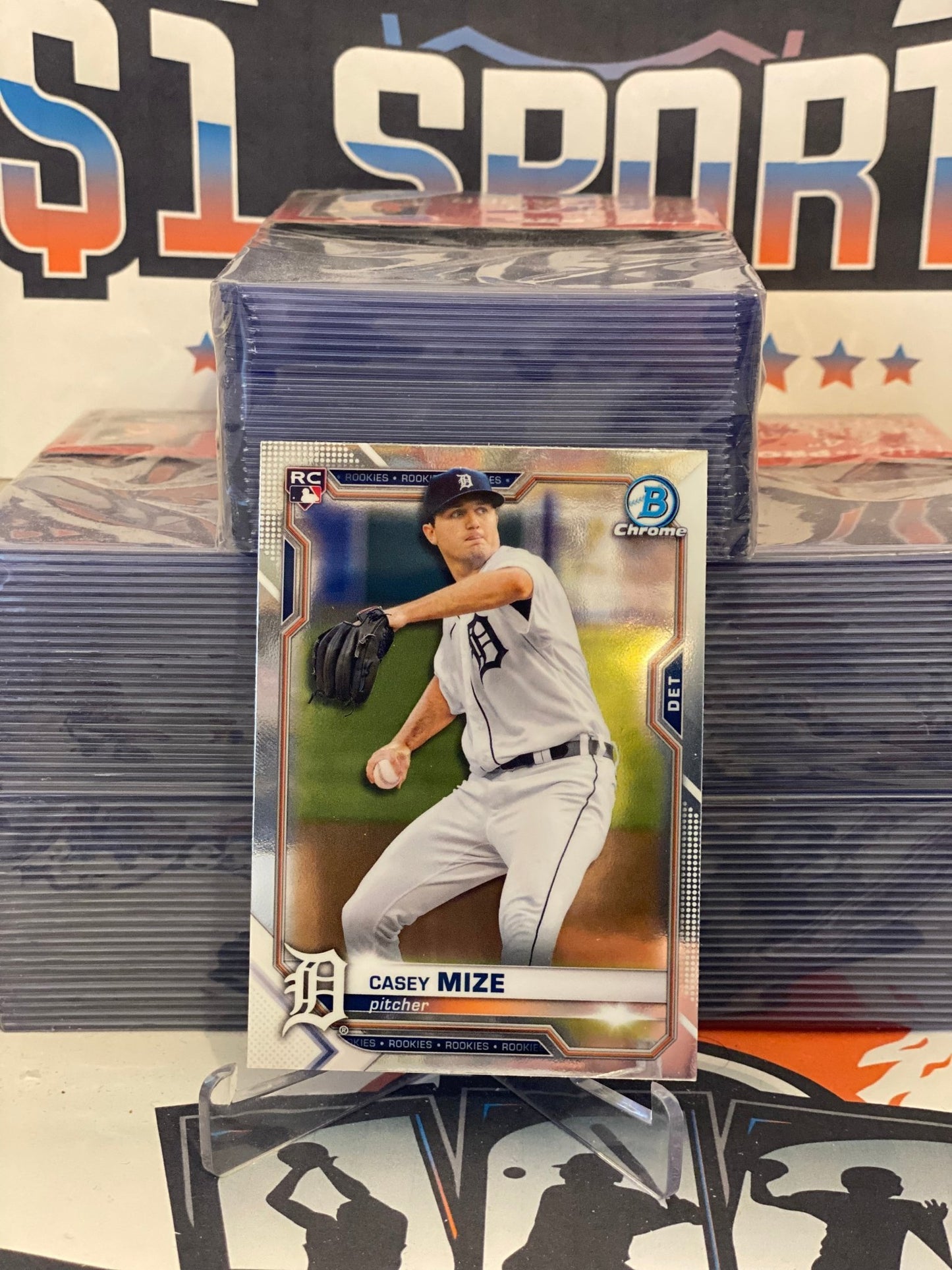 2021 Bowman Chrome Casey Mize Rookie #9