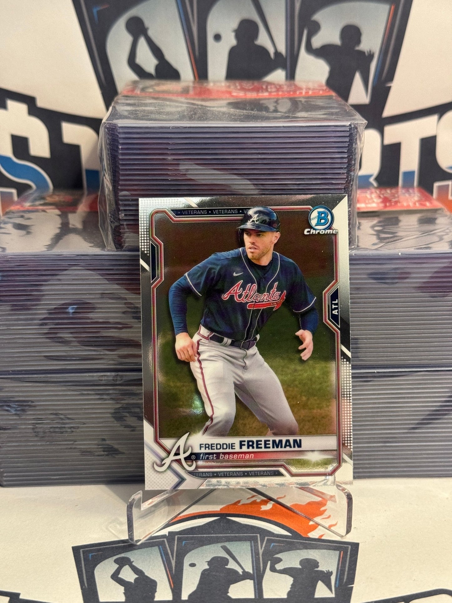 2021 Bowman Chrome Freddie Freeman #83