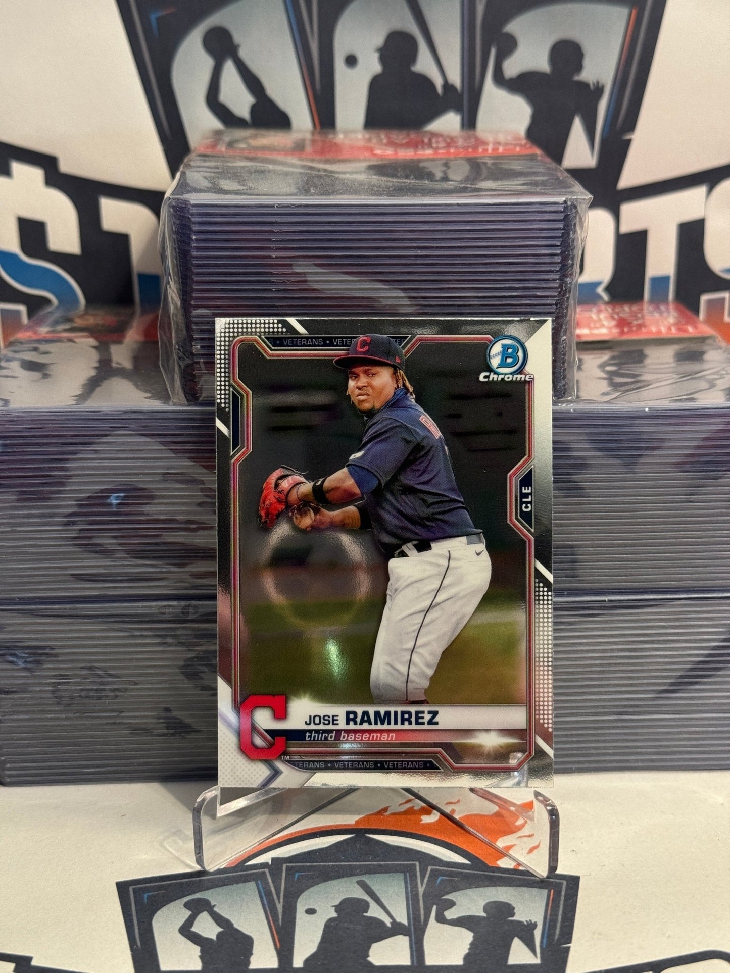 2021 Bowman Chrome Jose Ramirez #19
