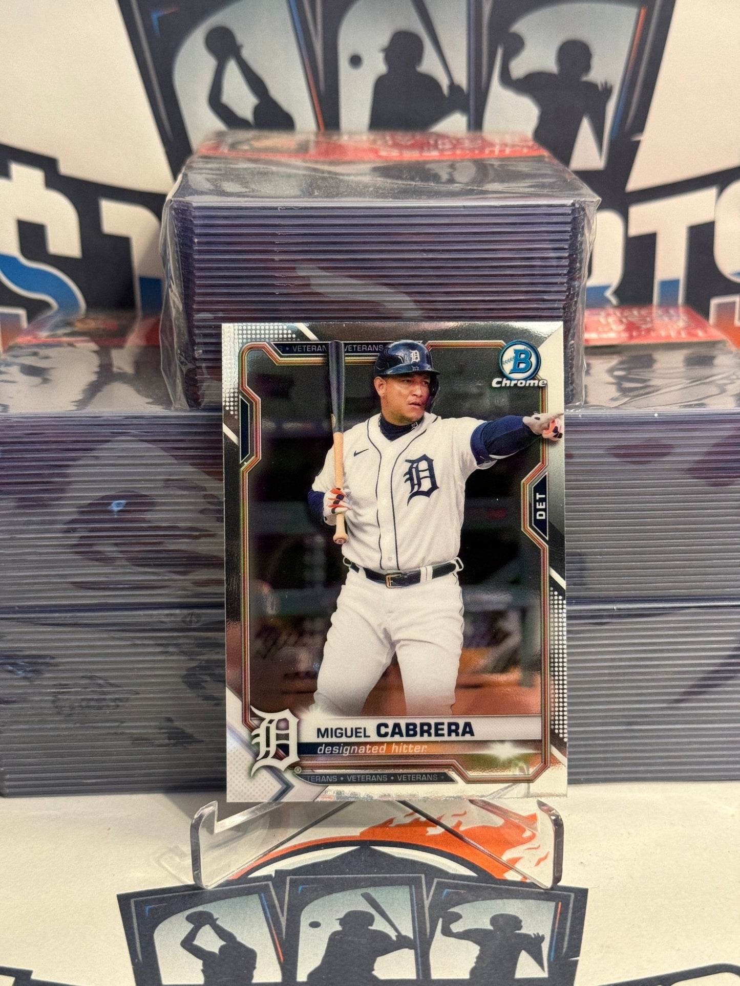 2021 Bowman Chrome Miguel Cabrera #44