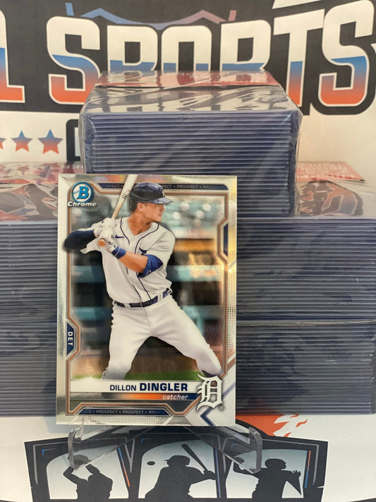 2021 Bowman Chrome Prospects Dillon Dingler #BCP-72