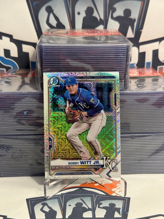 2021 Bowman Chrome Prospects (Mega Refractor) Bobby Witt Jr. #BCP-193