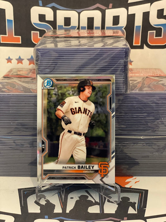 2021 Bowman Chrome Prospects Patrick Bailey #BCP-108