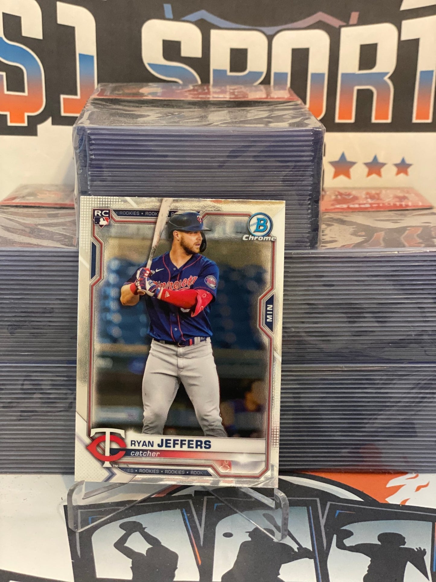 2021 Bowman Chrome Ryan Jeffers Rookie #56