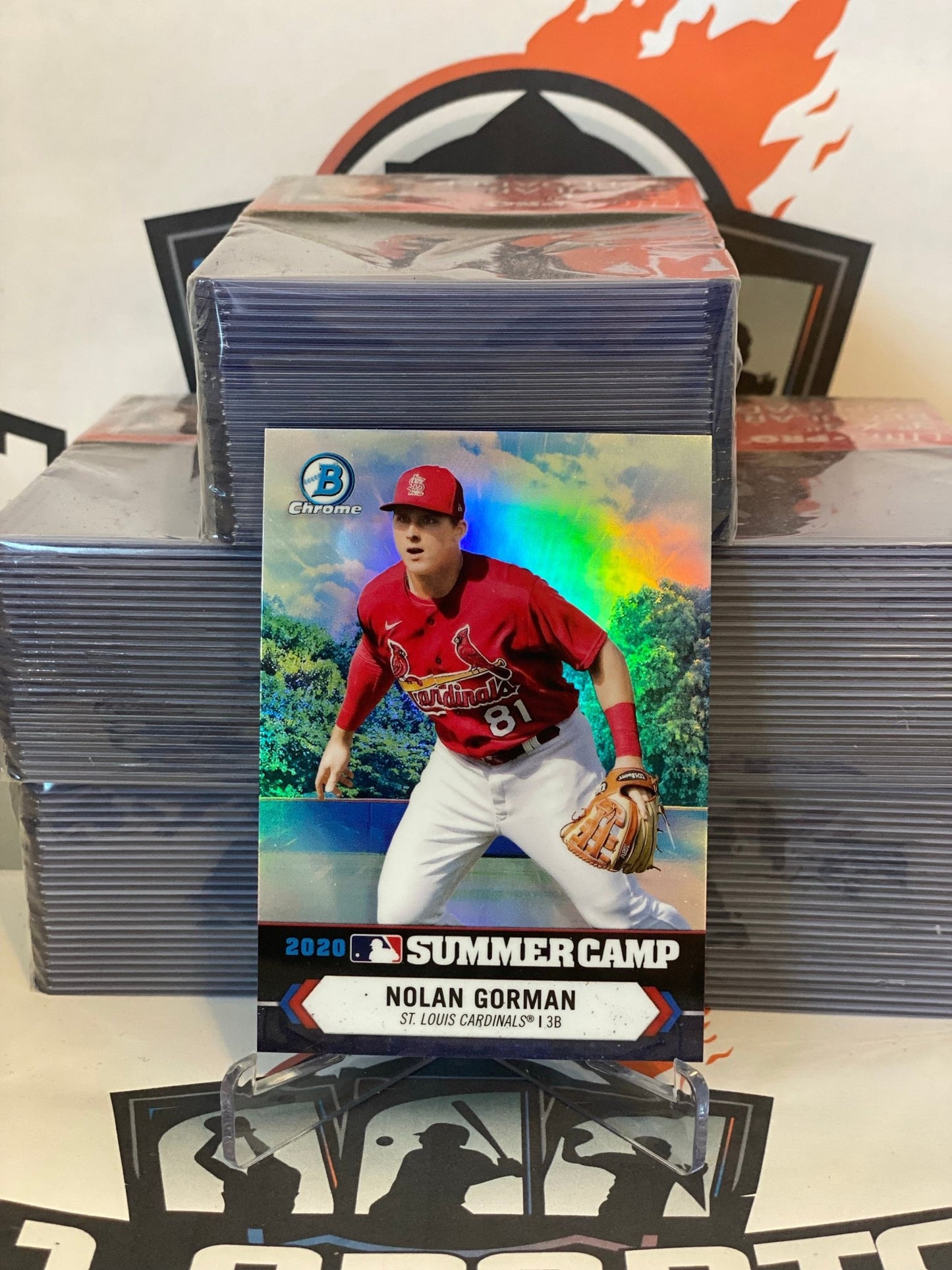 2021 Bowman Chrome (Summer Camp) Nolan Gorman #SC-13