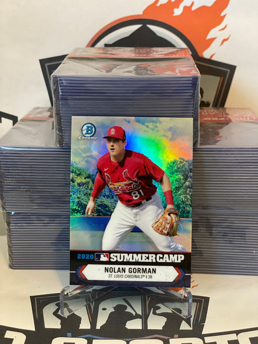 2021 Bowman Chrome (Summer Camp) Nolan Gorman #SC-13