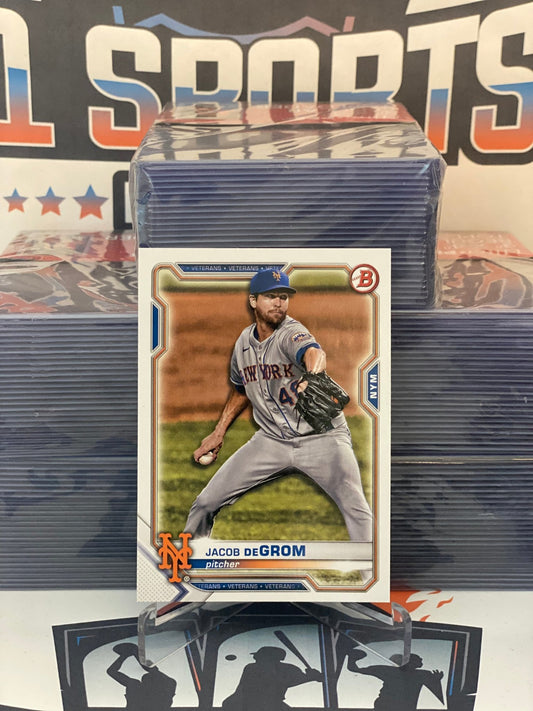 2021 Bowman Jacob DeGrom #46