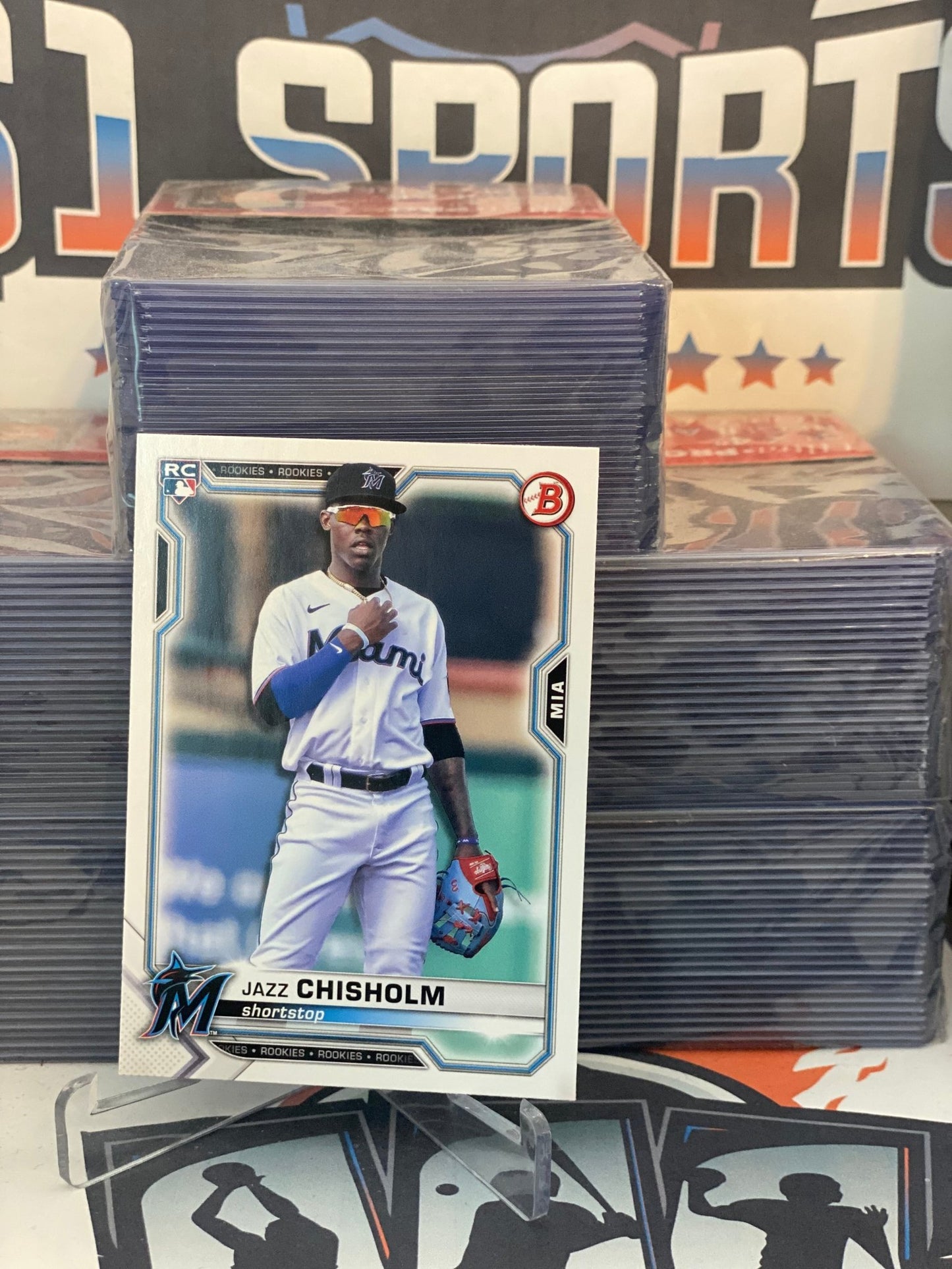 2021 Bowman Jazz Chisholm Jr. Rookie #71