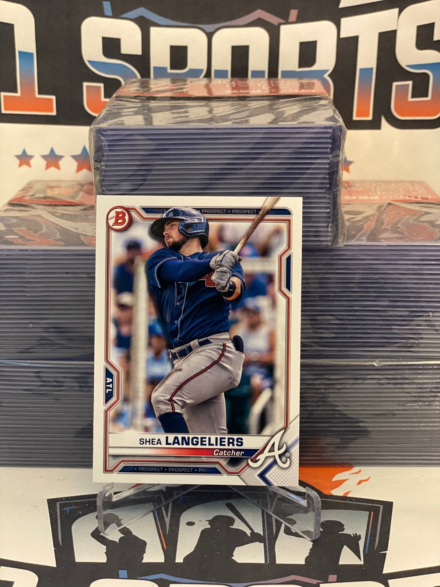2021 Bowman Prospects Shea Langeliers #BP-28