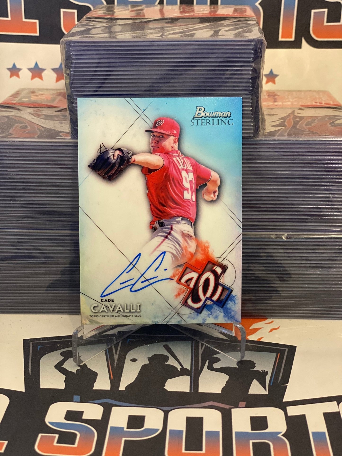 2021 Bowman Sterling (Auto) Cade Cavalli #BSPA-CC
