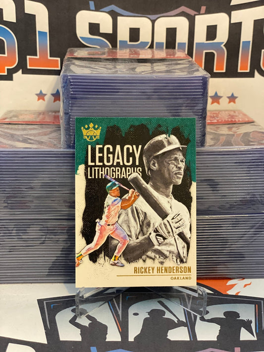 2021 Donruss Diamond Kings (Legacy Lithographs) Rickey Henderson #LL-11