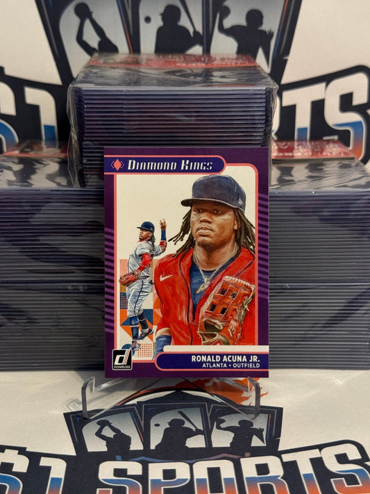 2021 Donruss (Diamond Kings) Ronald Acuna Jr. #16
