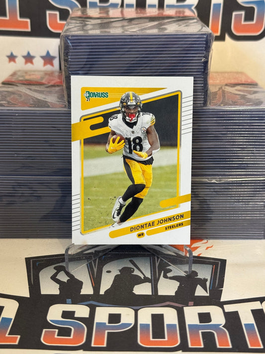 2021 Donruss Diontae Johnson #25