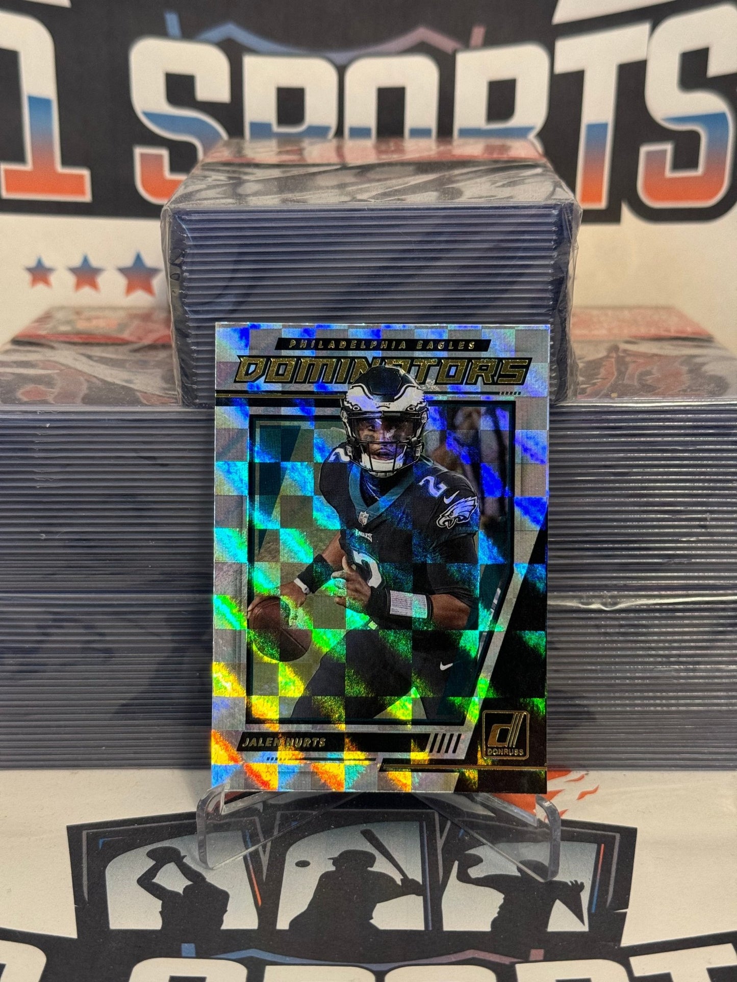 2021 Donruss (Dominators) Jalen Hurts #ES-JHU