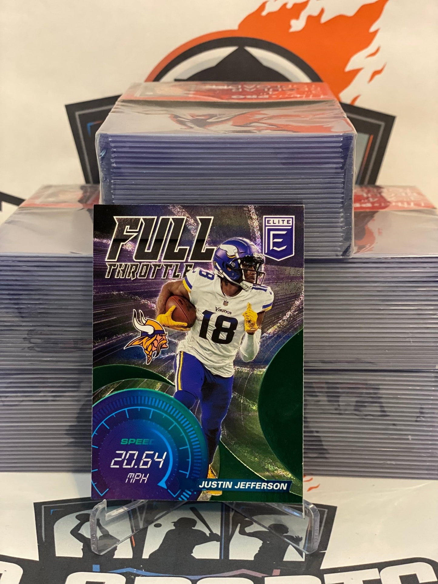 2021 Donruss Elite (Full Throttle) Justin Jefferson #FT14