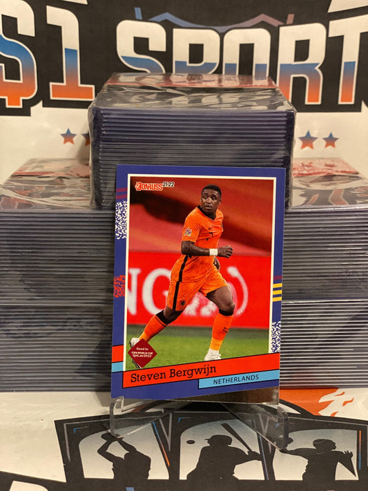 2021 Donruss FIFA World Cup (1991 Tribute) Steve Bergwijn #4