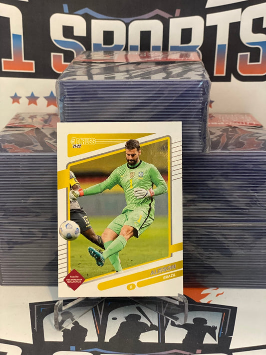 2021 Donruss FIFA World Cup Alisson #21