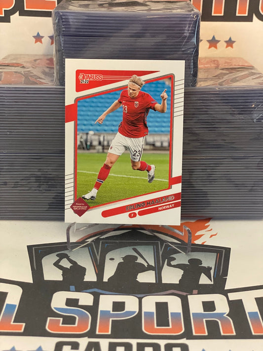 2021 Donruss FIFA World Cup Erling Haaland #100