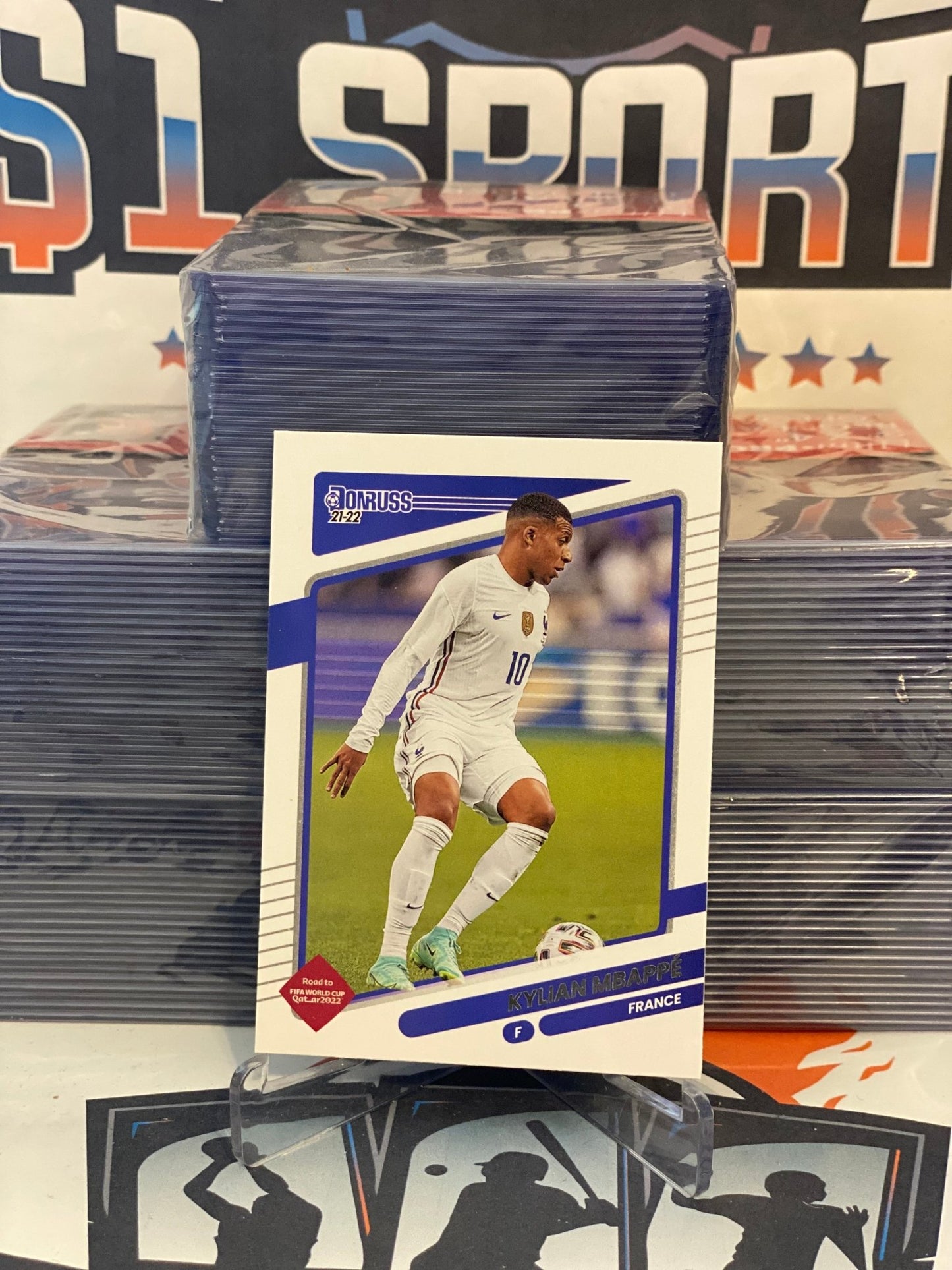 2021 Donruss FIFA World Cup Kylian Mbappe #60