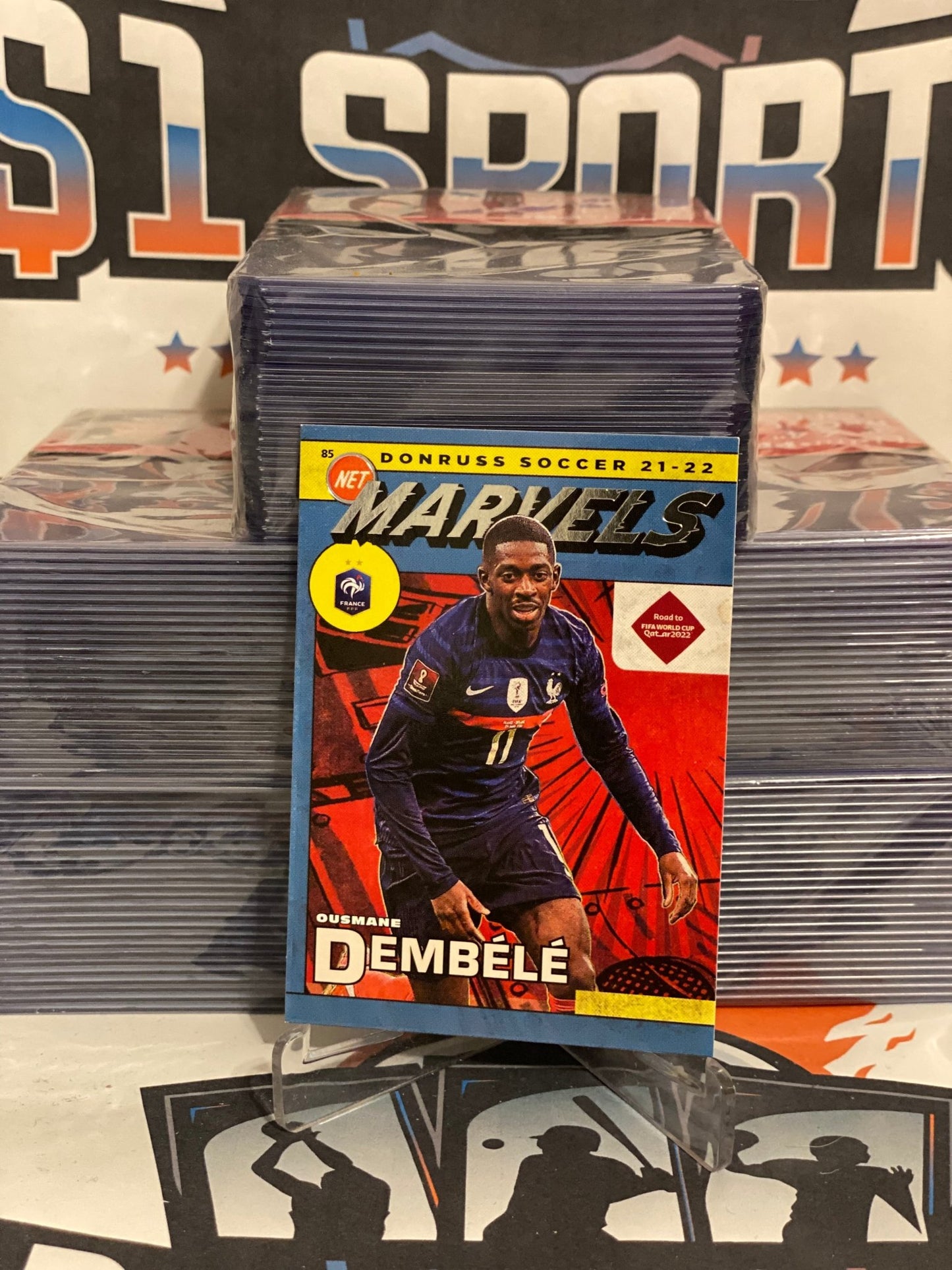 2021 Donruss FIFA World Cup (Marvels) Ousmane Dembele #6