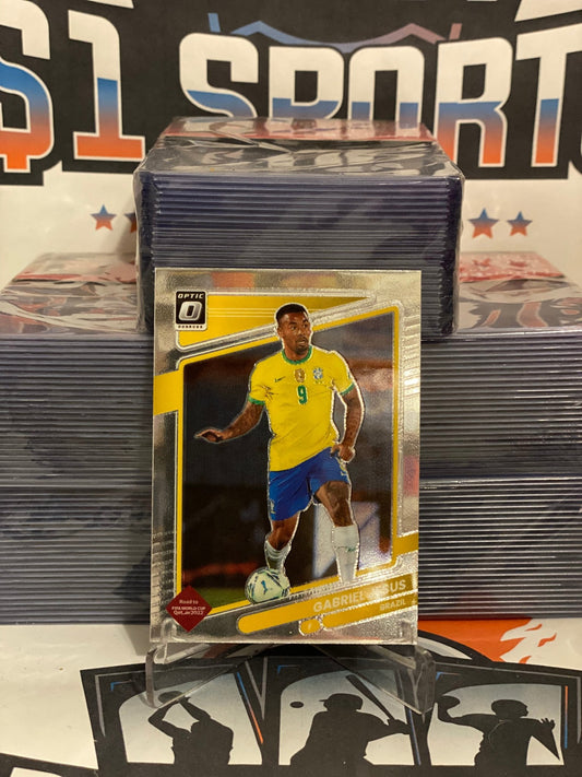 2021 Donruss FIFA World Cup (Optic) Gabriel Jesus #22