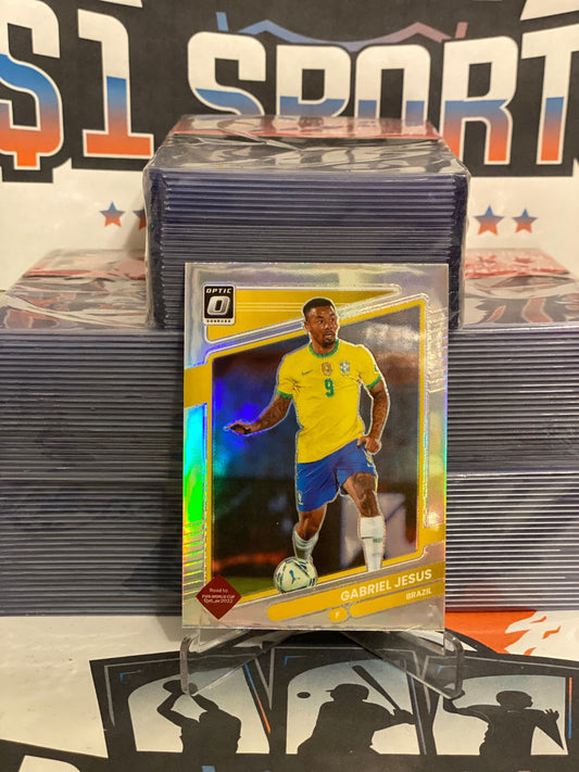 2021 Donruss FIFA World Cup (Optic, Holo Prizm) Gabriel Jesus #22