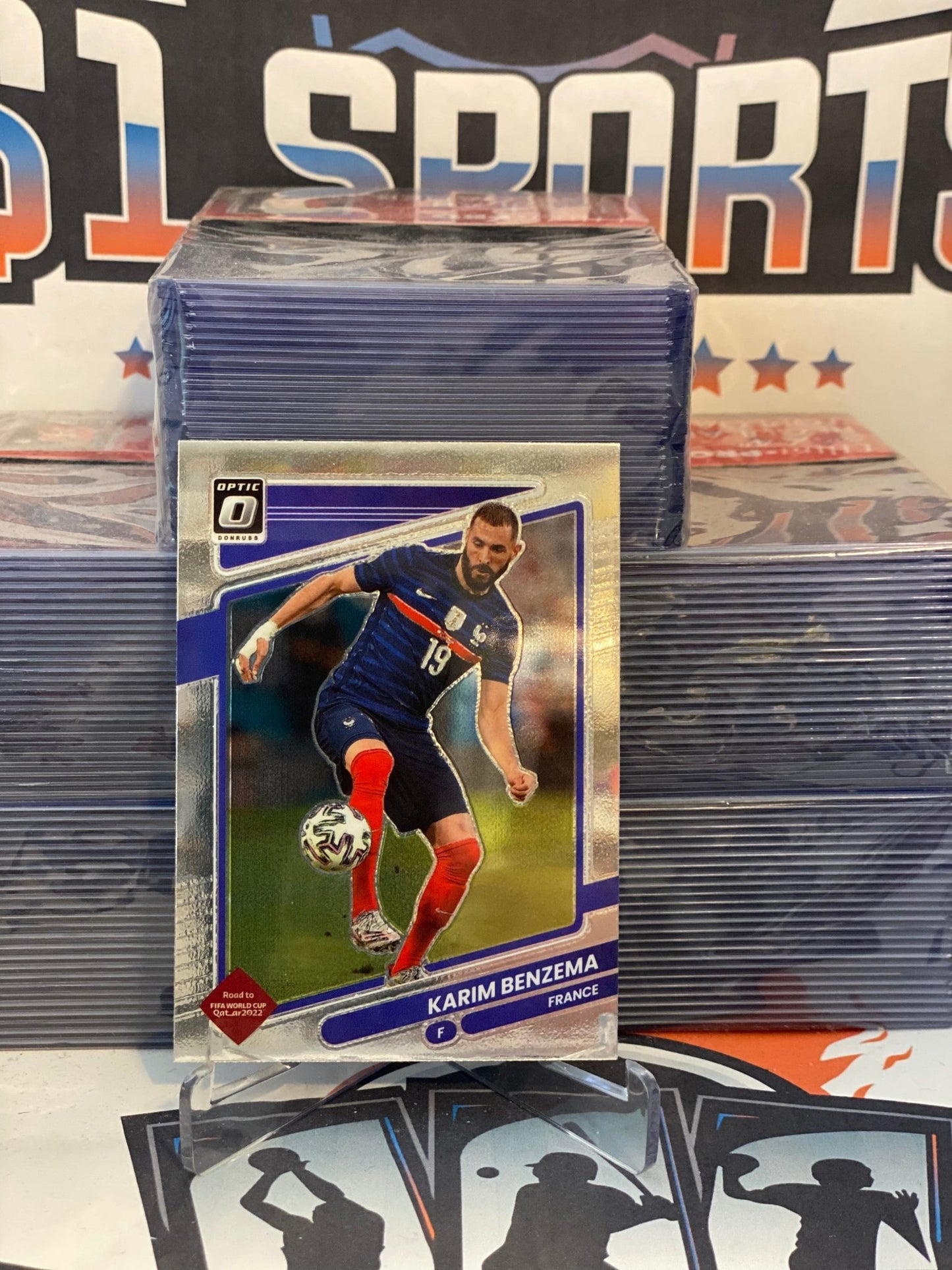 2021 Donruss FIFA World Cup (Optic) Karim Benzema #64