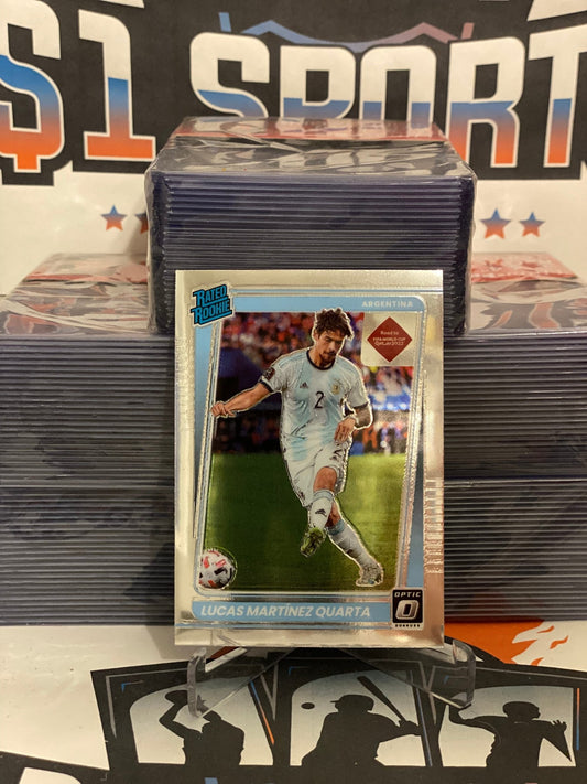 2021 Donruss FIFA World Cup (Optic, Rated Rookie) Lucas Martinez Quarta #176