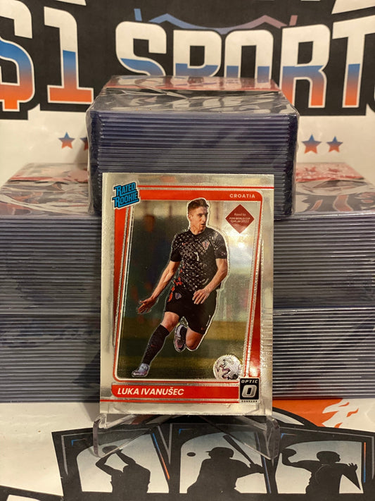 2021 Donruss FIFA World Cup (Optic, Rated Rookie) Luka Ivanusec #200
