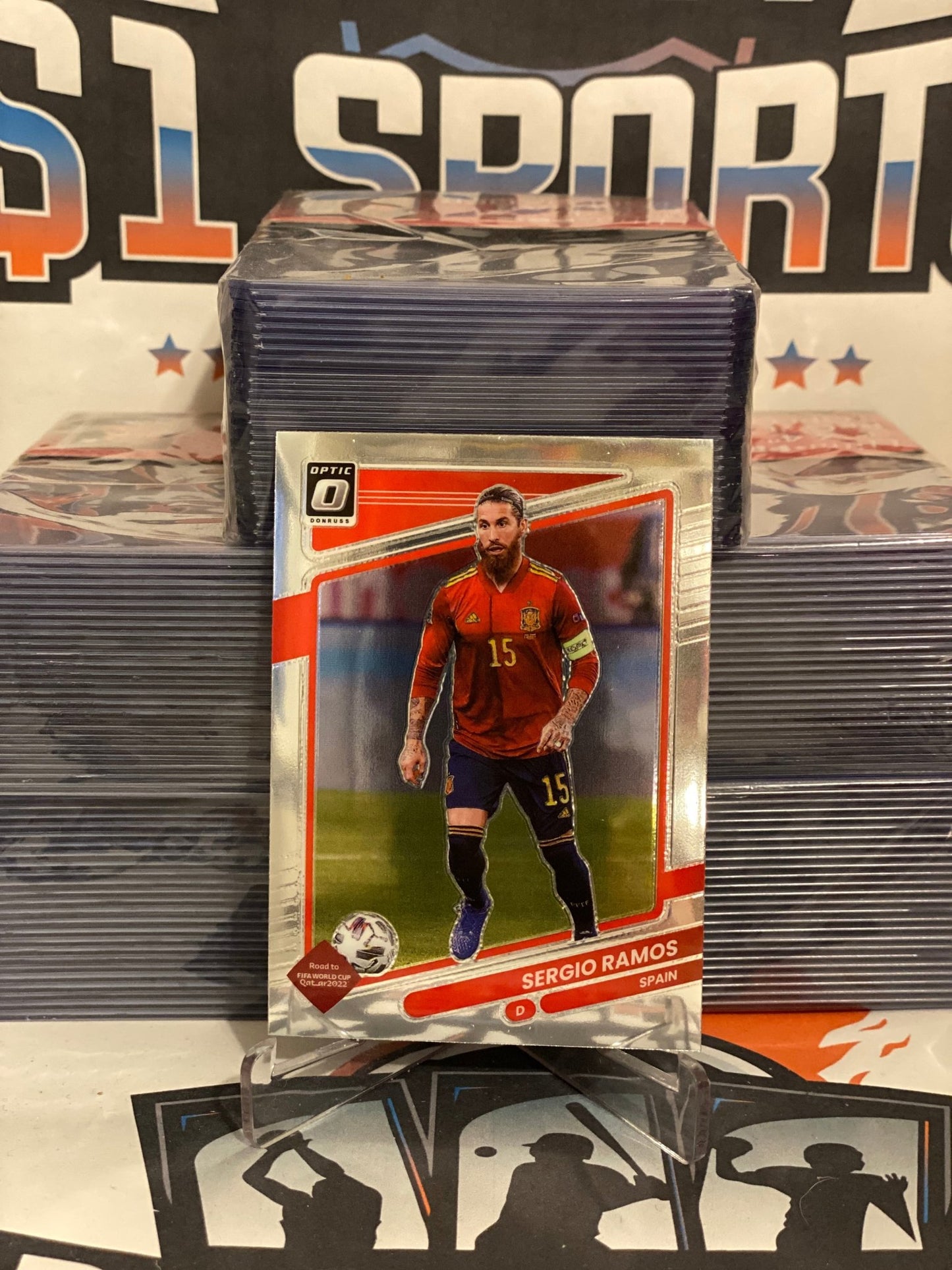 2021 Donruss FIFA World Cup (Optic) Serio Ramos #144