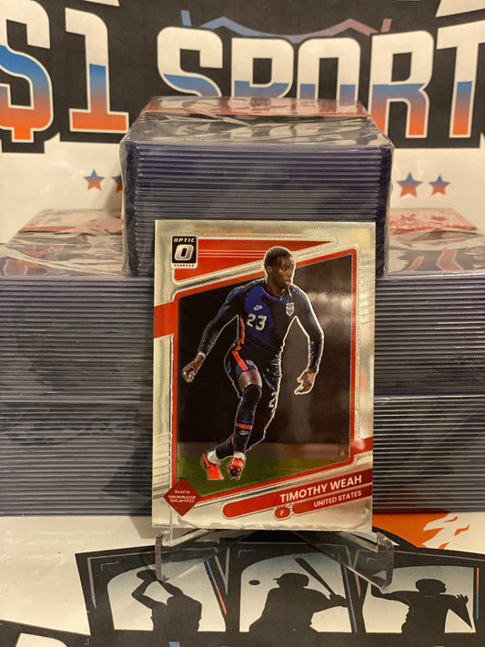 2021 Donruss FIFA World Cup (Optic) Timothy Weah #163