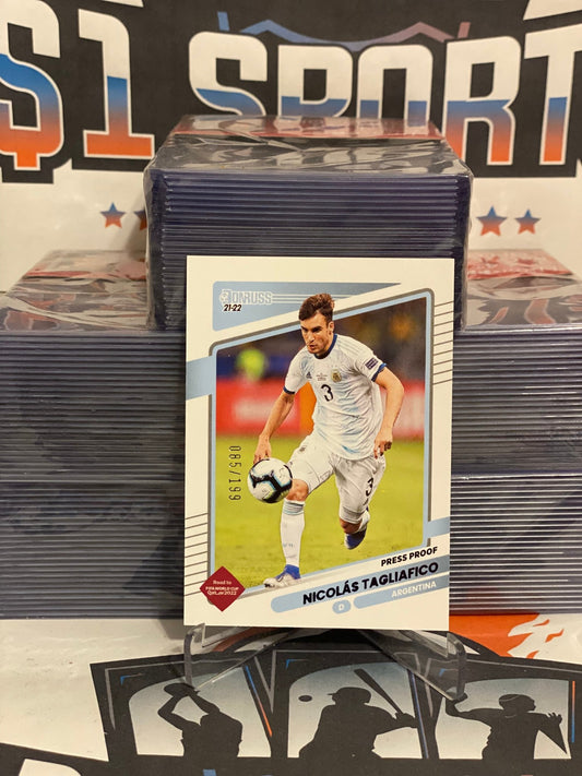 2021 Donruss FIFA World Cup (Press Proof 085/199) Nicolas Tagliafico #7