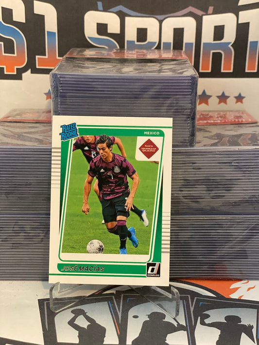 2021 Donruss FIFA World Cup (Rated Rookie) Jose Macias #183