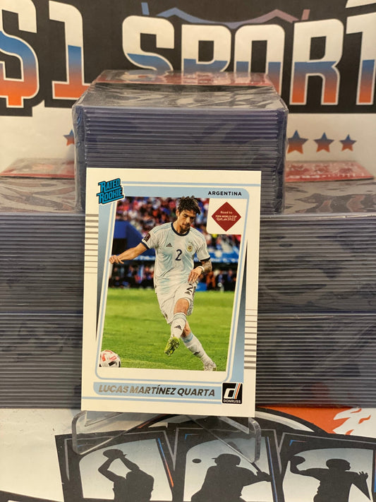 2021 Donruss FIFA World Cup (Rated Rookie) Lucas Martinez Quarta #176