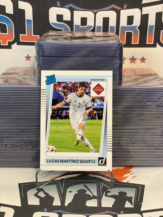 2021 Donruss FIFA World Cup (Rated Rookie) Lucus Martinez Quarta #176