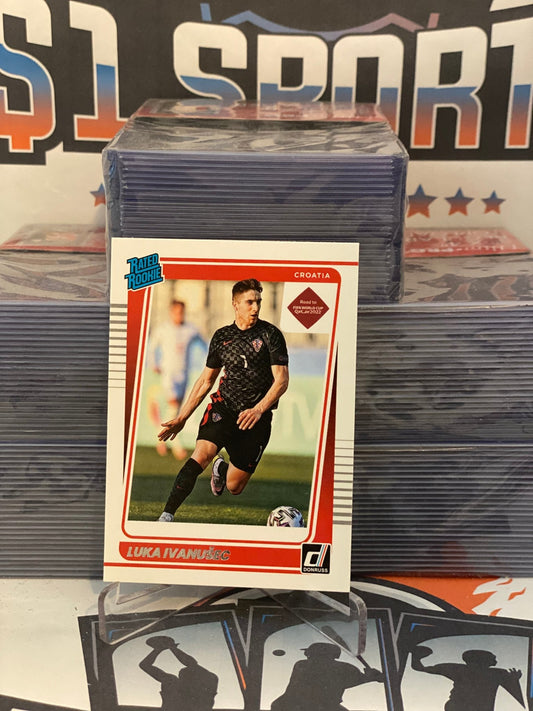 2021 Donruss FIFA World Cup (Rated Rookie) Luka Ivanusec #200