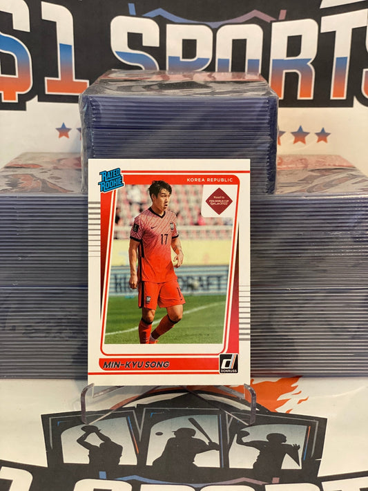 2021 Donruss FIFA World Cup (Rated Rookie) Min-Kyu Song #189